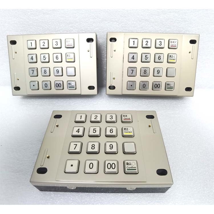 O DES certificado 3DES do teclado numérico da máquina do PCI 4,0 ATM do Pin USB RS232 cifrou 16 chaves