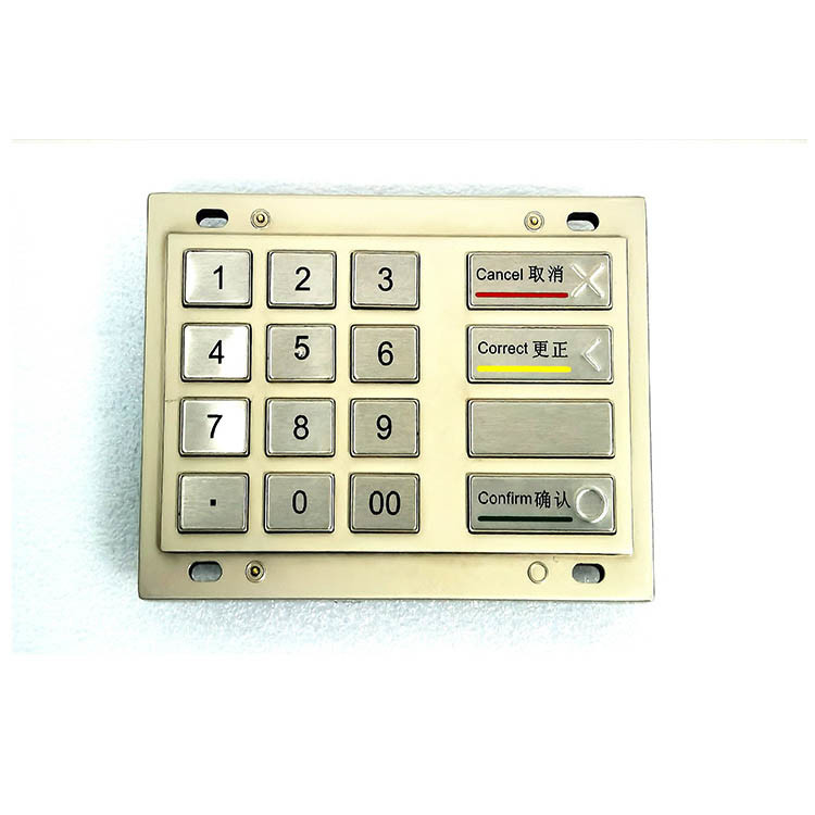 O DES 3DES das chaves da certificação 16 do PCI 4,0 do PPE Pin Pad da máquina do ATM cifrou