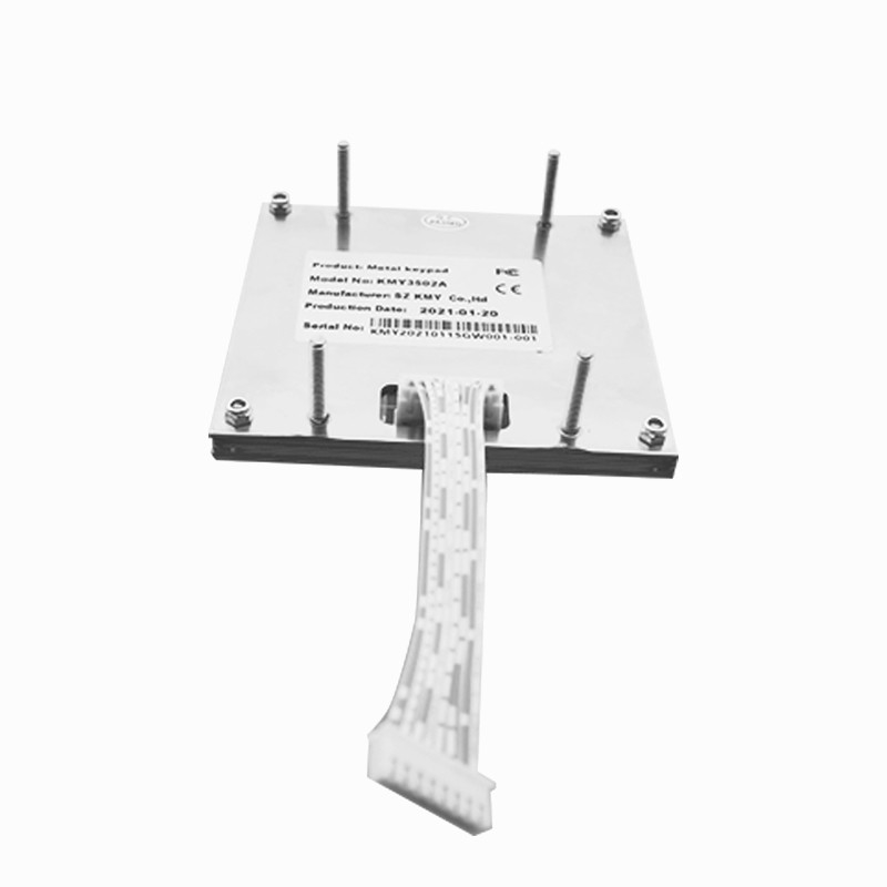 Robusto Quiosque de autoatendimento teclado numérico de metal 16 teclas à prova d'água para ambientes adversos