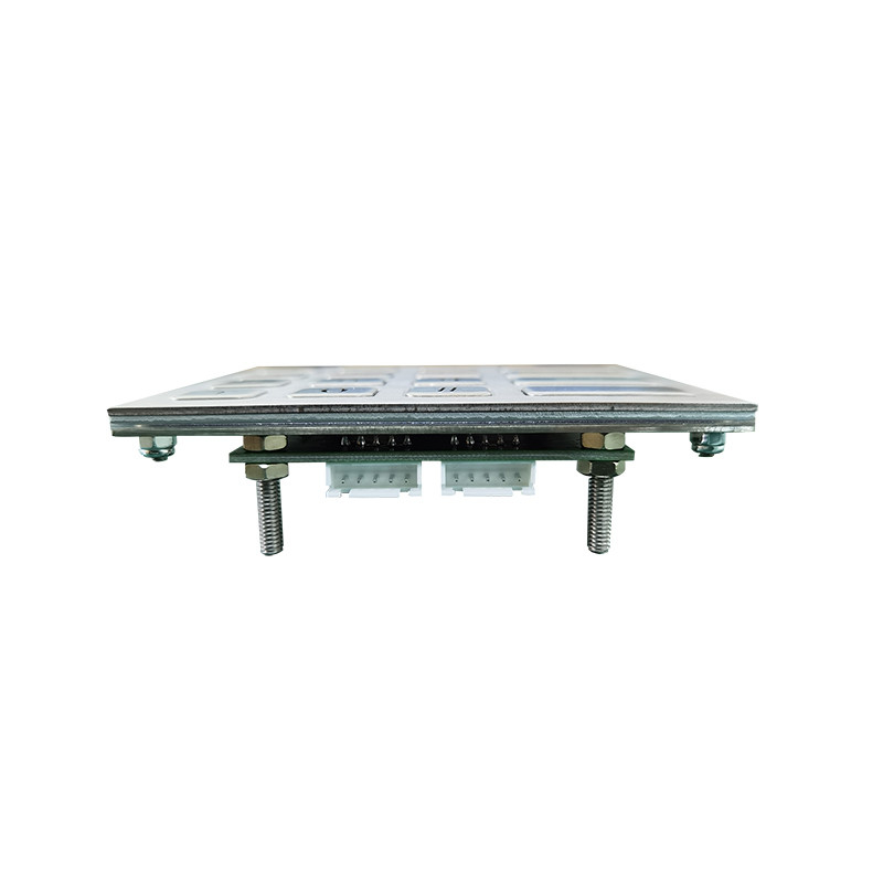 4x4 impermeável IP65 aço inoxidável teclado numérico de metal para máquina de quiosque de autoatendimento