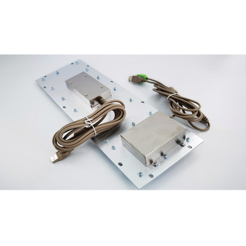 teclado industrial de metal de aço inoxidável IP65 à prova de poeira com touchpad para máquina de quiosque de autoatendimento