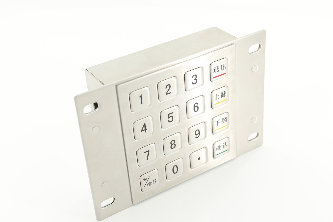 os Keycaps 3.6N cifraram o teclado numérico da máquina do PCI 4,0 ATM das chaves numéricas de Pin Pad 10