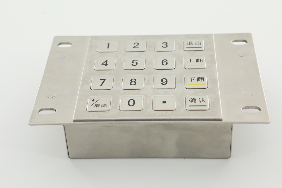 os Keycaps 3.6N cifraram o teclado numérico da máquina do PCI 4,0 ATM das chaves numéricas de Pin Pad 10
