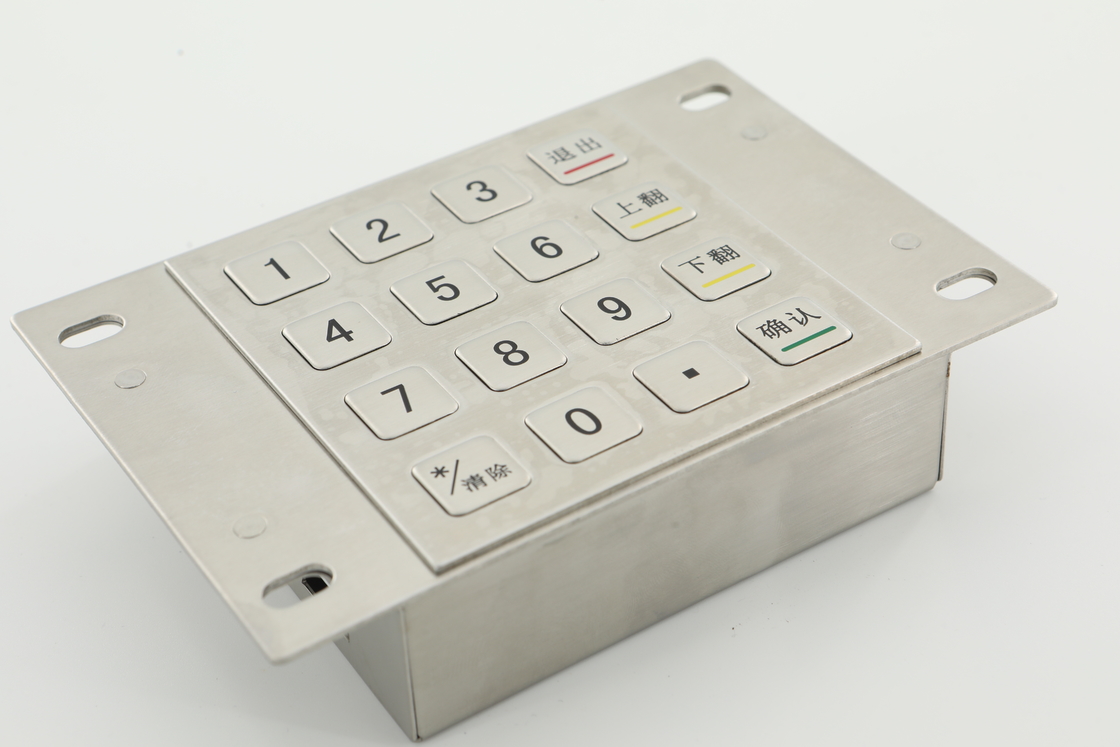 os Keycaps 3.6N cifraram o teclado numérico da máquina do PCI 4,0 ATM das chaves numéricas de Pin Pad 10